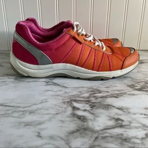 Vionic Alliance Walking Shoe Pink/Orange Women Size 8